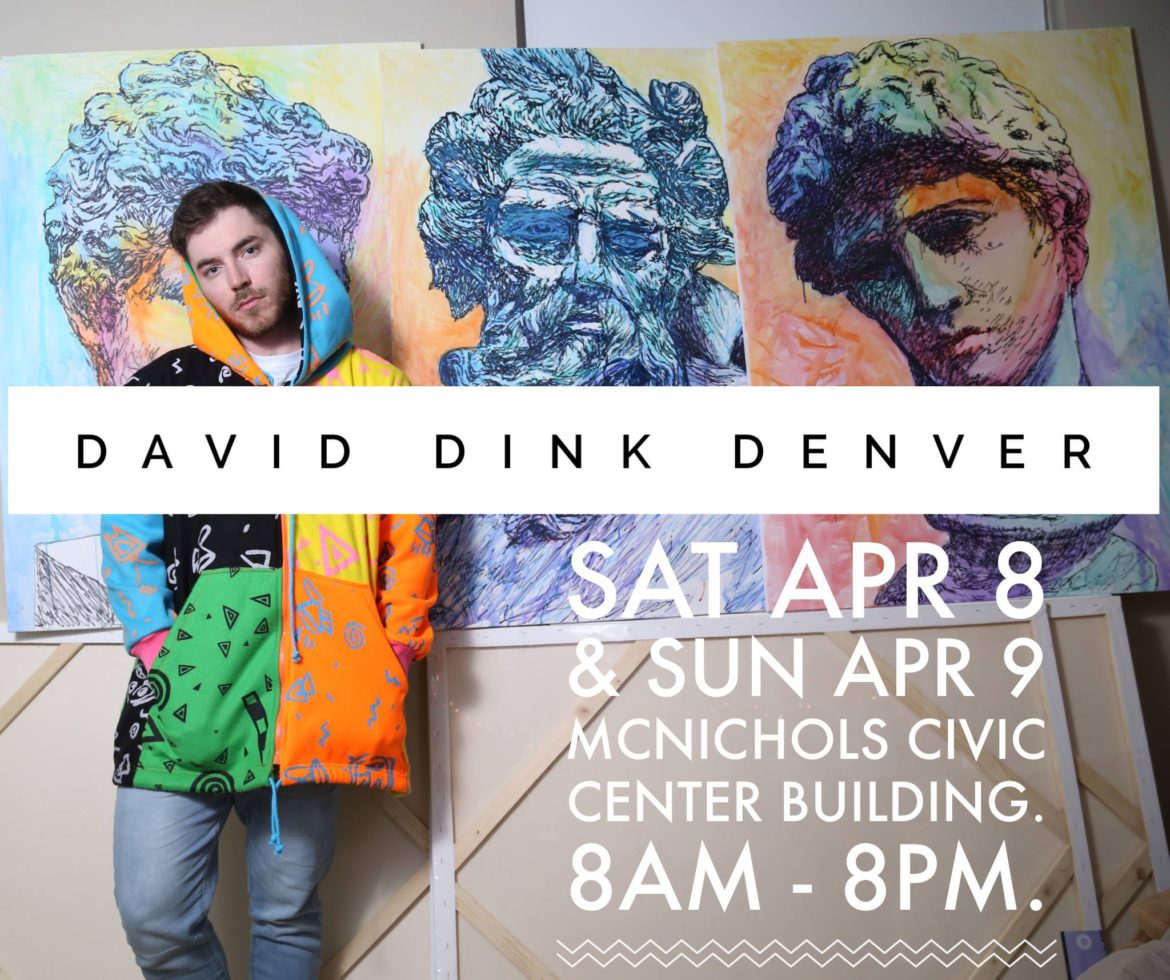 David Brookton at Dink Art Expo Denver